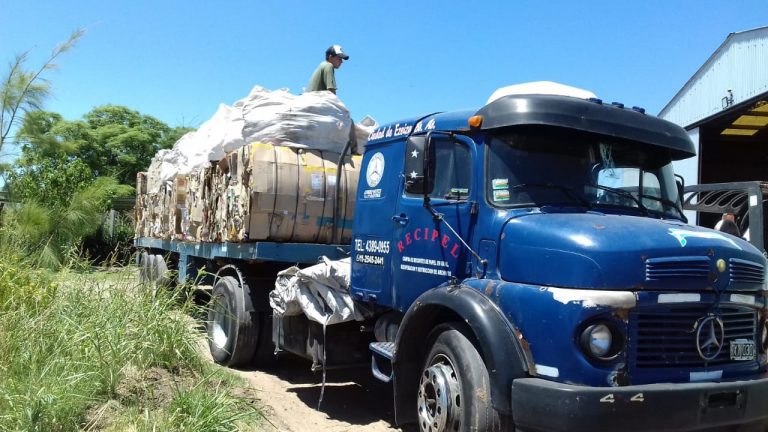 Nueva carga de reciclables