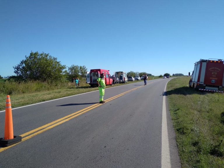 Accidentes en la Ruta 5: volcaron autos