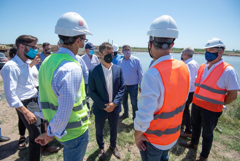 Kicillof presentó el Plan Estratégico de Mejora de Caminos Rurales