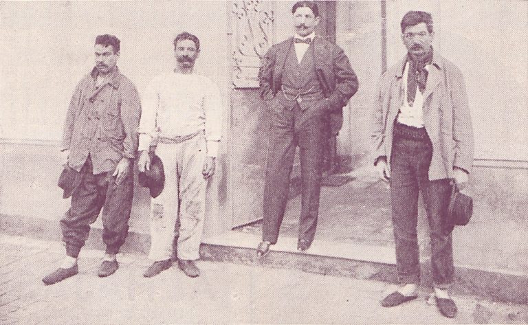 Una curiosa captura de ladrones en el año 1912