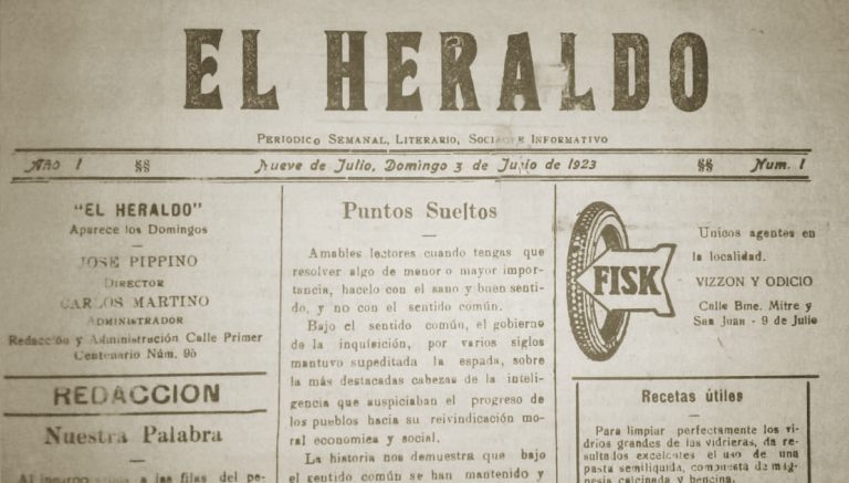 «El Heraldo», un periódico y su guía comercial