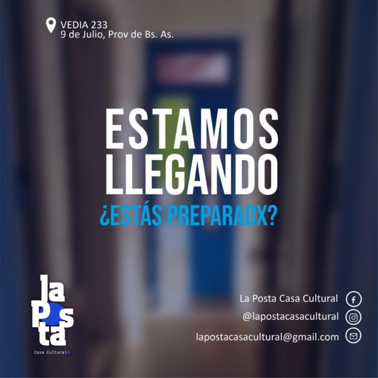 Nació un nuevo espacio: «La Posta Casa Cultural»