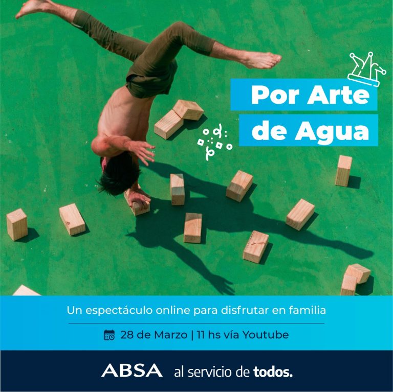 “Por Arte de Agua”: un espectáculo online para disfrutar en familia