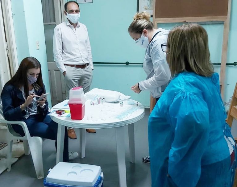 La continuidad de la campaña de vacunación