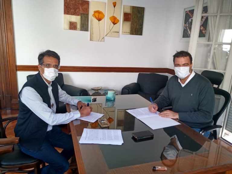 El Intendente recibió a autoridades de Autopistas Urbanas S.A.
