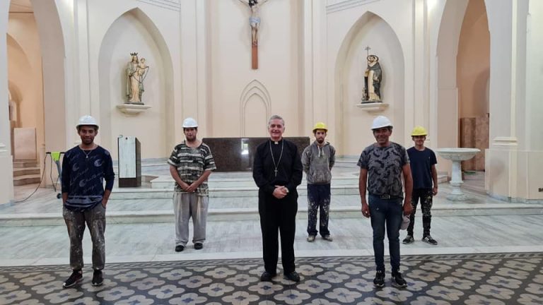 Terminó la primera etapa de la obra de la Iglesia Catedral