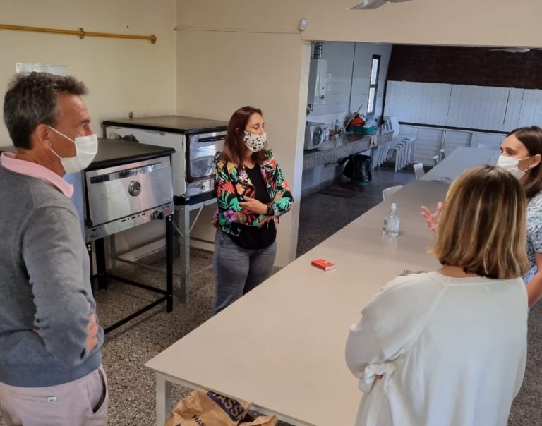 La senadora Ana Laura Geloso visitó 9 de Julio