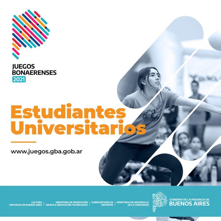 Universiarios y terciarios podrán participar de los Juegos Bonaerenses