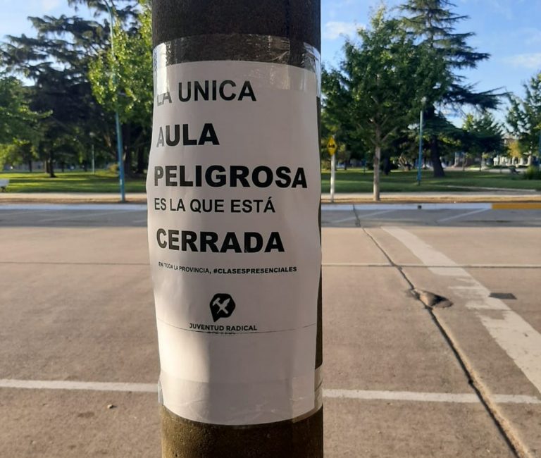 La Juventud Radical pide clases presenciales en toda la Provincia