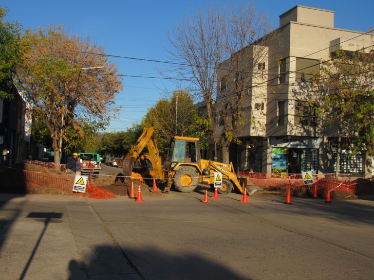Vedia y Tucumán: se realiza una obra importante