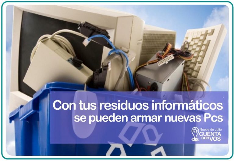 En la Municipalidad se reciben residuos de aparatos