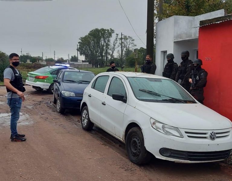 Allananamiento en Los Toldos, por un robo cometido en Naón