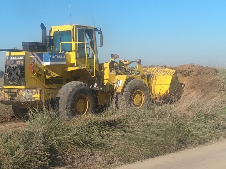 Vialidad Rural :Trabajos en ejecución en Caminos del Distrito
