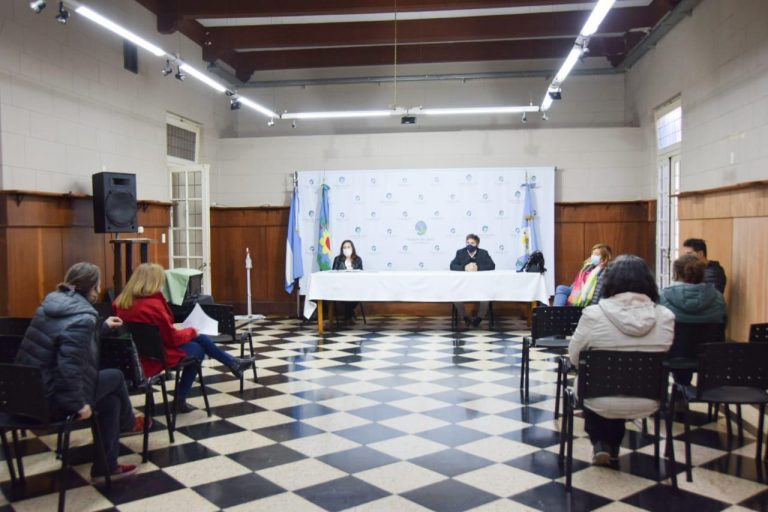 Actividades culturales: se realizó una reunión
