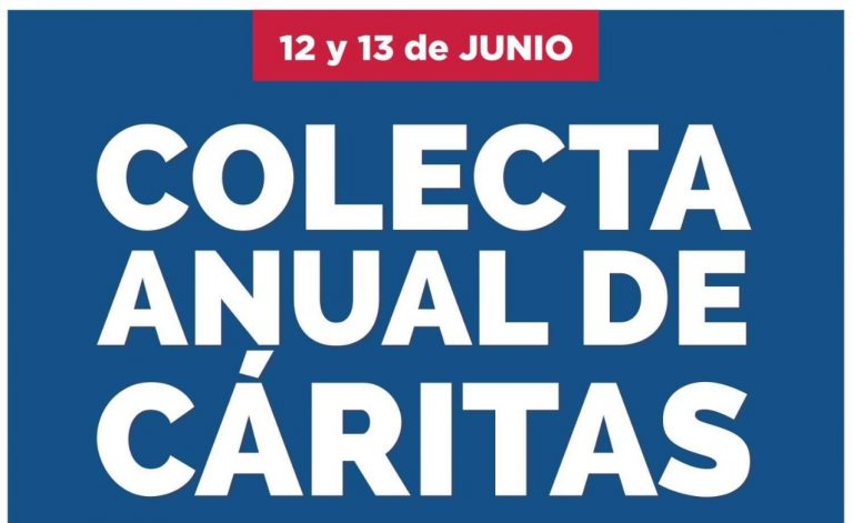 Cáritas: el 12 y 13 se hará la Colecta