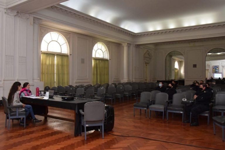 Género: la capacitación estuvo dirigida a la Policía