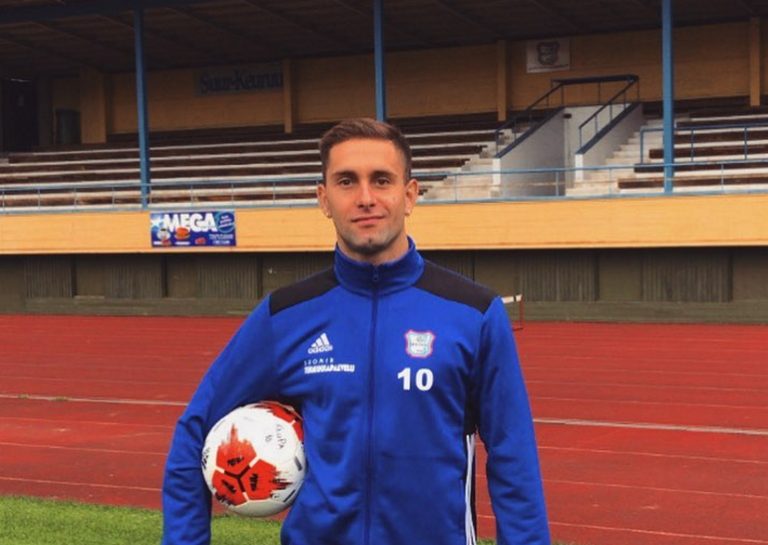 Nicolás Longarini reapareció en el fútbol de Finlandia