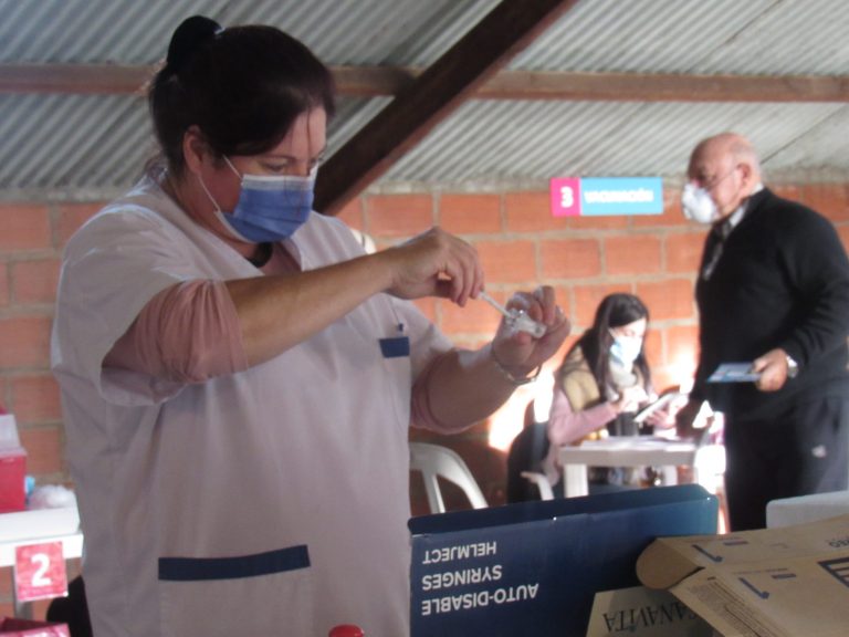 Continúa la vacunación contra el Covid