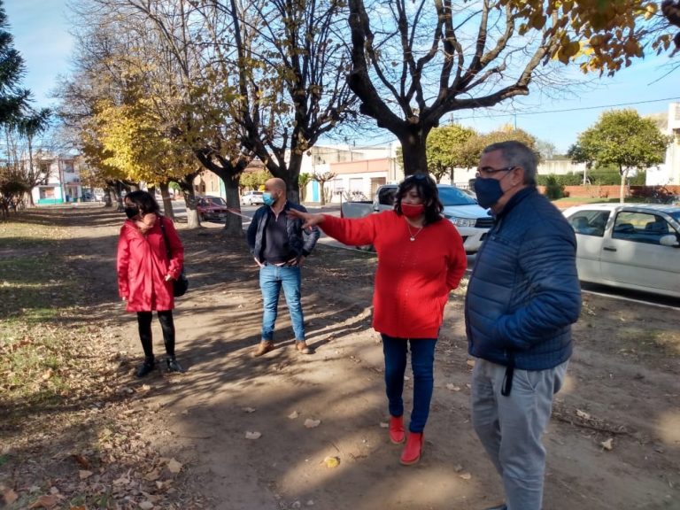 En Dudignac se remodela la Plaza
