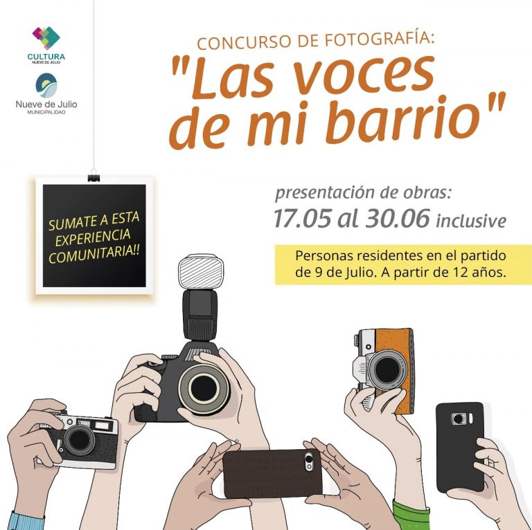 Convocan al concurso de Fotografía «Las voces de mi barrio»