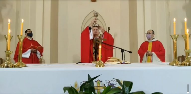 La Iglesia Católica celebró la solemnidad de Pentecostés