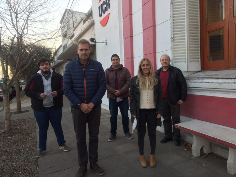 El diputado Nacional por JXC UCR, Álvaro de Lamadrid visitó 9 de Julio