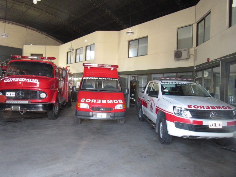 Bomberos de 9 de Julio arriban al 75º aniversario
