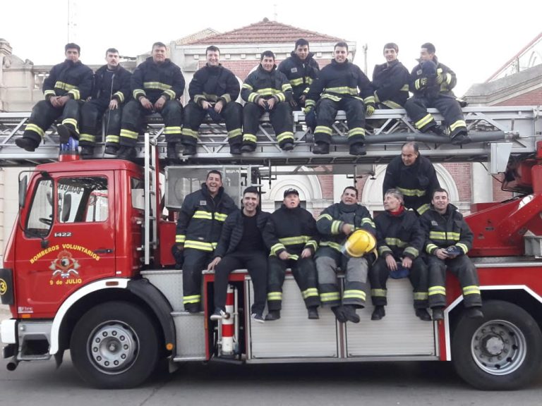 Bomberos de 9 de Julio, 75 años de servicio