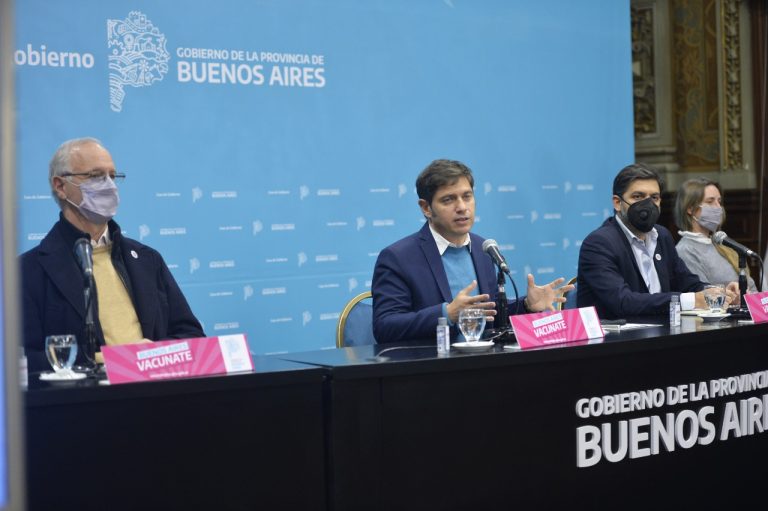 Kicillof anunció la vuelta a la presencialidad en las escuelas del Gran Buenos Aires