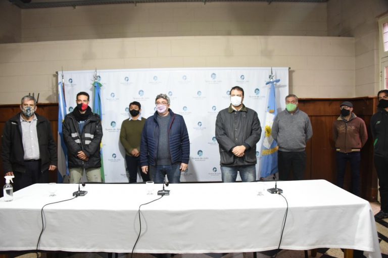 El Ministro de Desarrollo Agrario de la Provincia visitó 9 de Julio