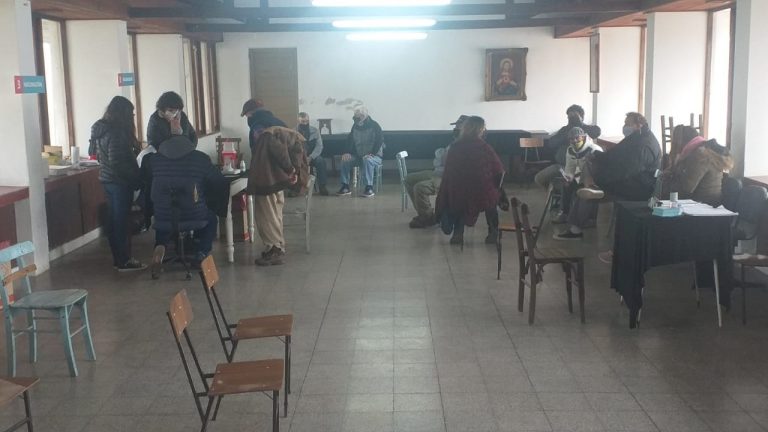 La vacunación llegó a Dudignac y Quiroga
