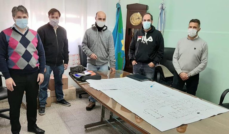 El Hospital recibió a arquitectos de Infraestructura