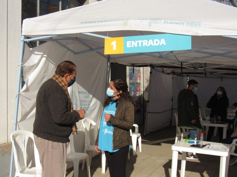 Aplicaron la primera dosis a más de 19 mil personas
