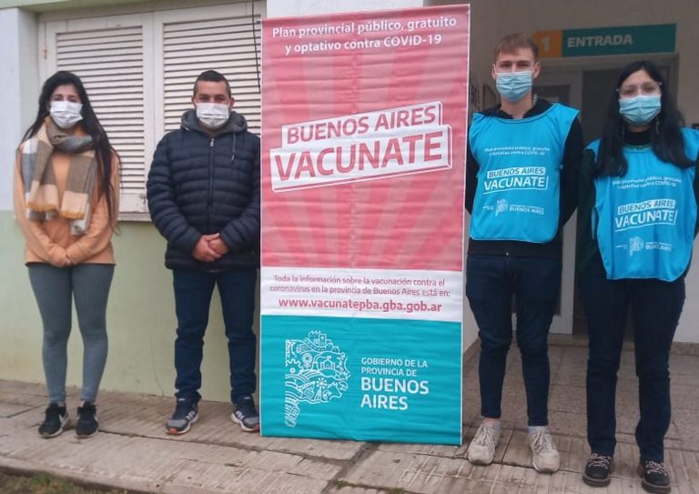 En cuatro localidades se vacunaron 87 personas
