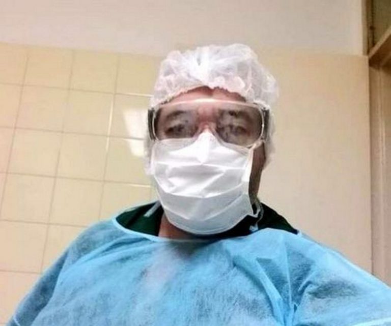 Falleció de Covid a los 51 años, el Enfermero Guillermo Mansilla