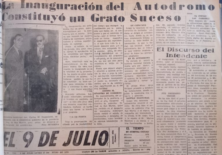 Aniversario del Autódromo: invitan a compartir recuerdos