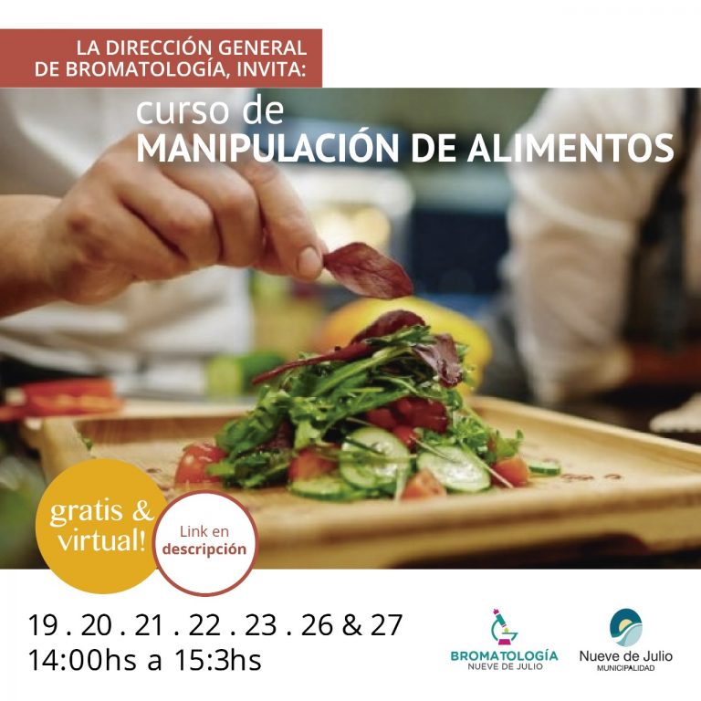 Curso de Manipulación de Alimentos