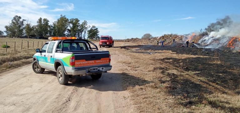 Más de seis horas de trabajo en el basural