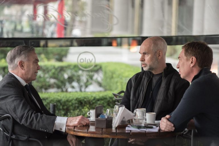 Santilli y Larreta se mostraron con Pichetto