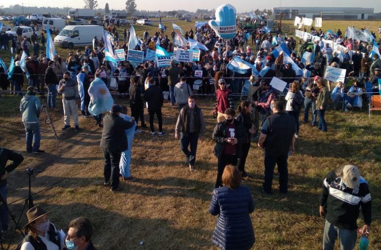 Productores de 9 de Julio estuvieron presentes en San Nicolás