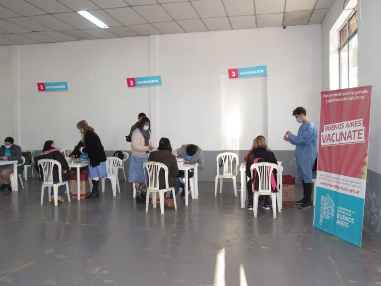 En 9 de Julio se aplicaron más de 31 mil primeras dosis