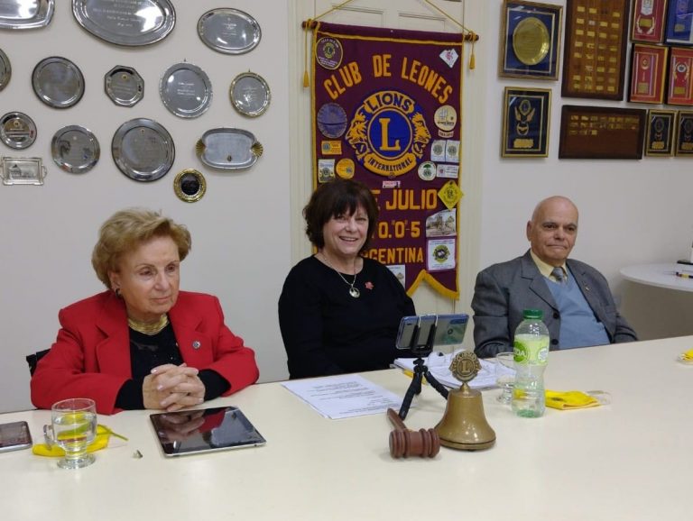 Rosario Toncini es la nueva presidente del Club de Leones