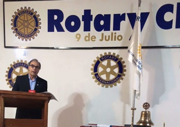 El Rotary Club 9 de Julio tiene nuevo presidente