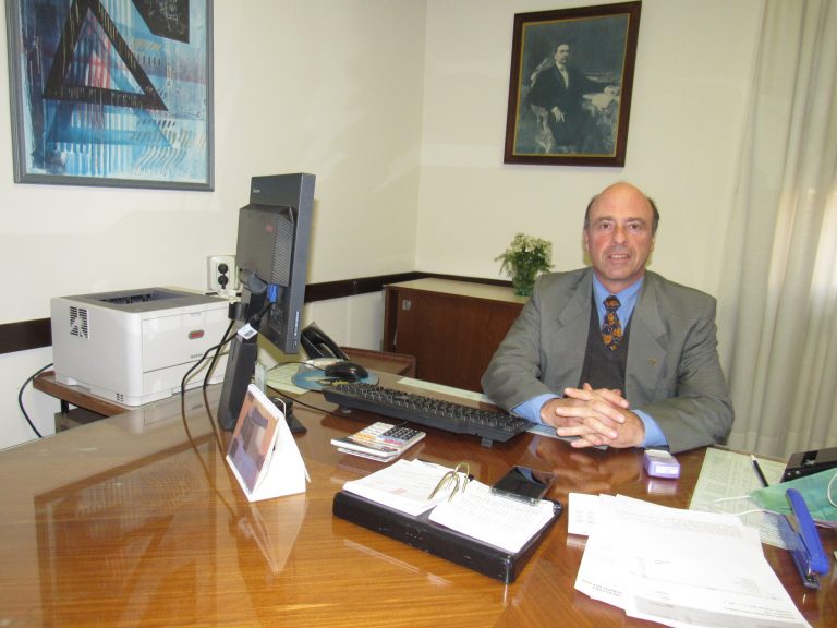 Hugo Baldassa es Gerente de la Sucursal del Banco Nación