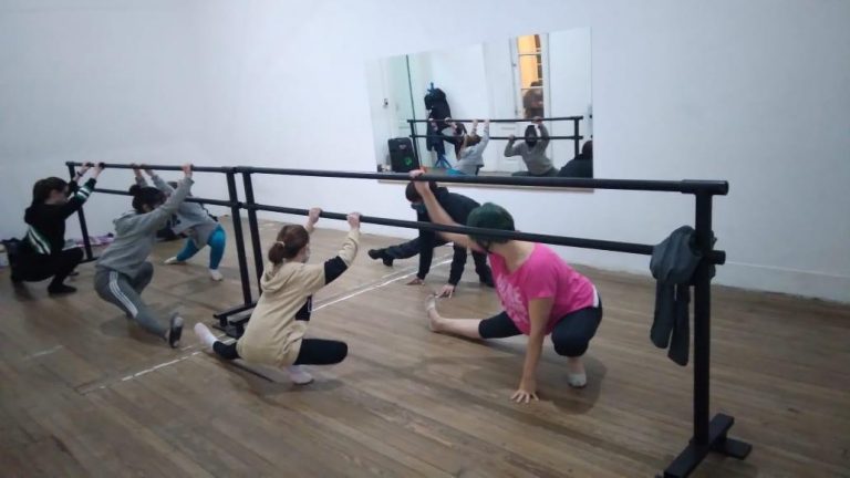 El ballet se puso en movimiento