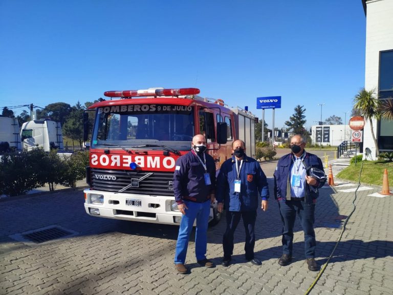 Bomberos de 9 de Julio recuperó el móvil 14