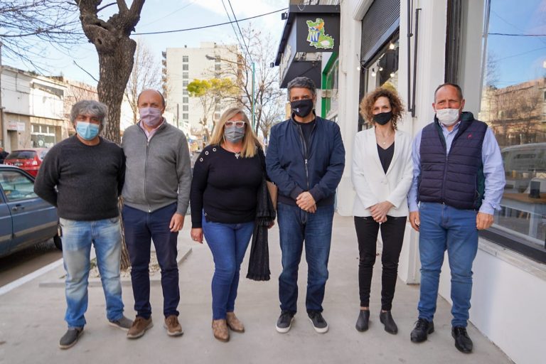 Jorge Macri estuvo en Junín y Chacabuco