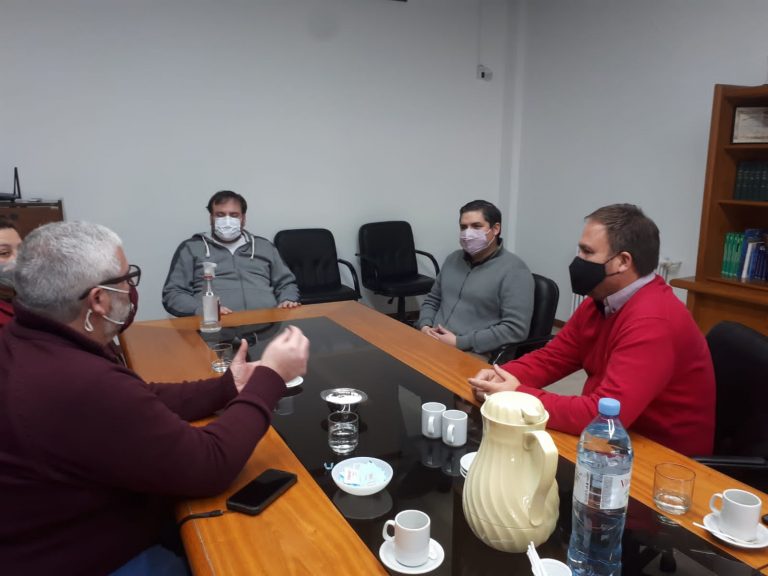 Ignacio Palacios se reunió con autoridades de la CEyS