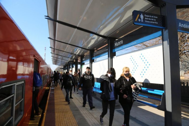 Trenes Argentinos sumó a Munro como Estación Modernizada