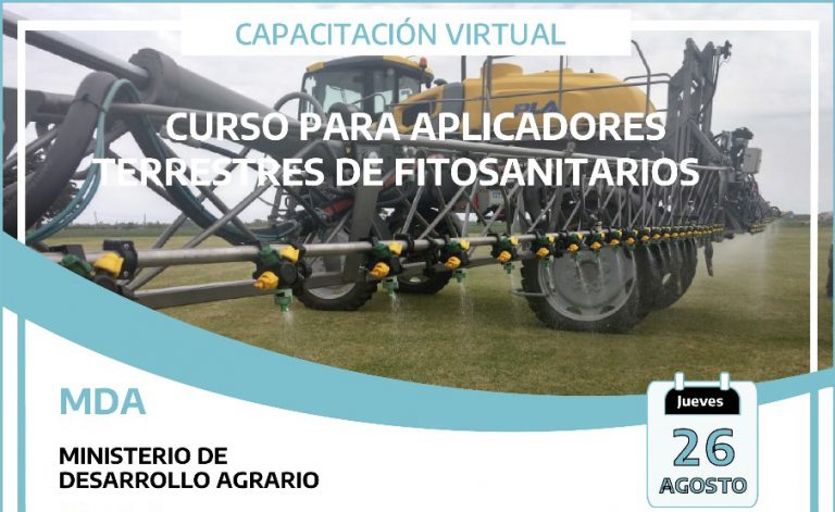Curso para aplicadores terrestres de fitosanitarios